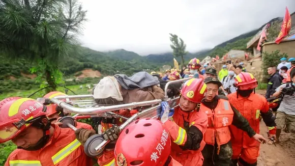 Landslide buries 47 people in China's Yunnan province
