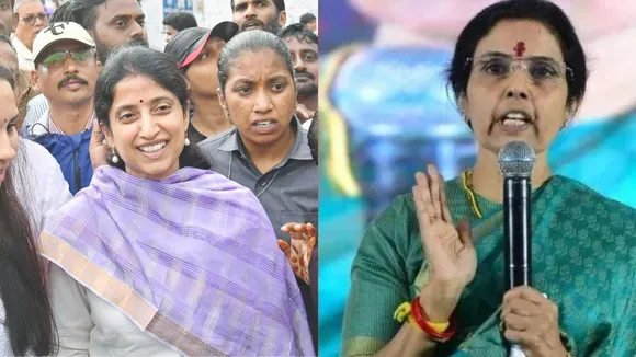 Wives launch campaign blitz for high-profile leaders in Andhra Pradesh