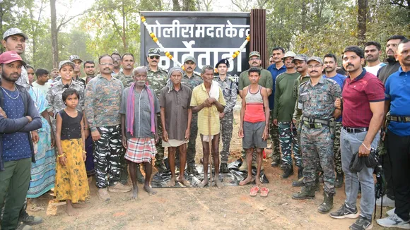 Over 1,000 personnel join hands to set up police post in 24 hrs in Naxal-hit area in Gadchiroli