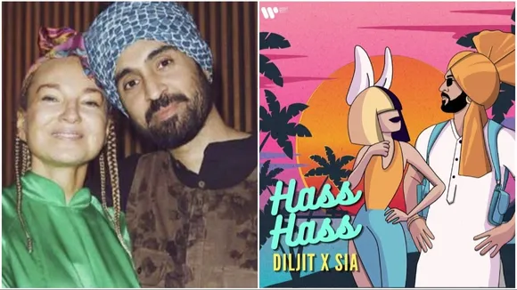 Diljit Dosanjh announces new song 'Hass Hass' with Sia