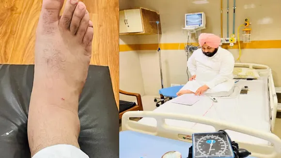 Punjab Minister Harjot Bains bitten by snake during visit to flood-hit Anandpur Sahib