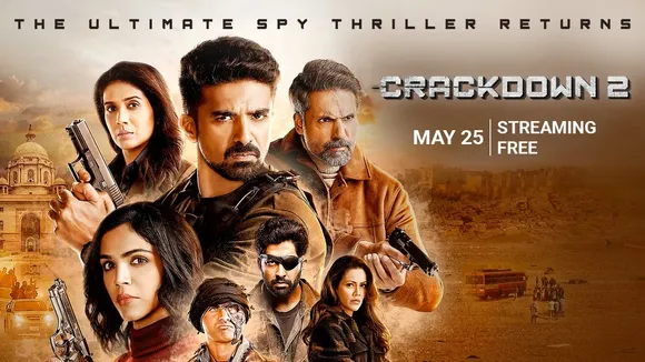 JioCinema sets May 25 premiere for season two of thriller 'Crackdown'
