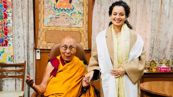 Kangana Ranaut meets Dalai Lama in Himachal Pradesh's Dharamshala