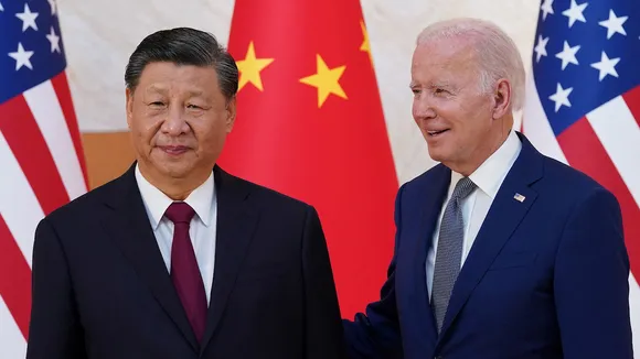 US & China discuss potential meeting between Biden and Xi next month