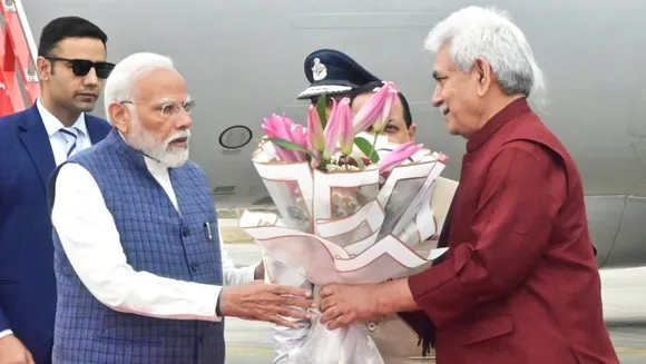 PM Modi reaches Jammu to inaugurate various projects, address rally