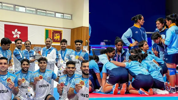 Indian men's, women's kabaddi teams enter finals at Asian Games