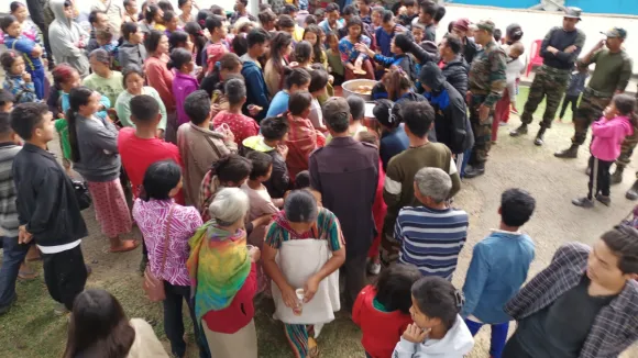3,583 people from violence-hit Manipur flee to Mizoram