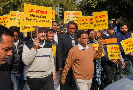 'LG not our headmaster', Arvind Kejriwal targets VK Saxena