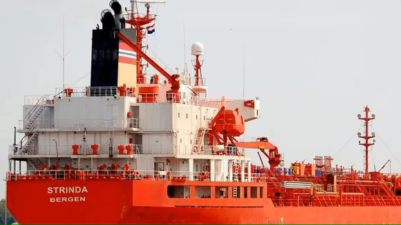 Norwegian-flagged tanker attacked in Red Sea; Houthi rebels missile strike suspected