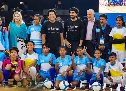 World Children's Day: Golapi and Krishan's 'dream football date' with Tendulkar