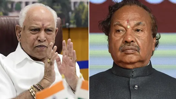 Senior BJP leader Eshwarappa blames Yediyurappa for son being denied BJP ticket