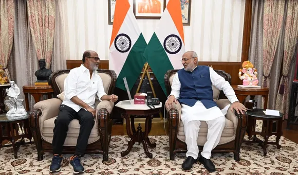 Jharkhand governor meets Rajinikanth, calls him 'one of India's greatest actors'