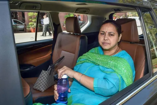 Lalu Prasad's daughter Misa Bharti appears before ED in land-for-jobs scam case