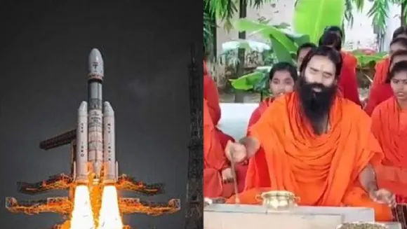 Chandrayaan-3: Ramdev performs 'yagya' in Haridwar for mission's success