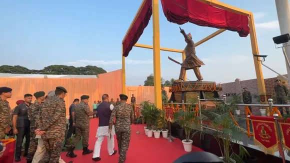 Assam CM unveils Ahom general Lachit Borphukan's statue, Martyrs' Memorial at Army cant