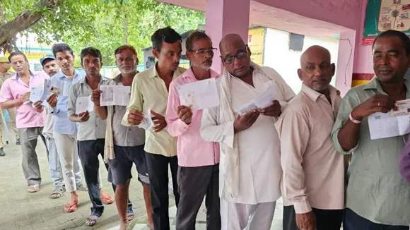 Over 49% polling till 5 pm in Ghosi assembly bypoll