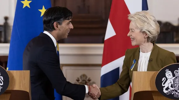 UK PM Rishi Sunak hails post-Brexit science partnership with EU