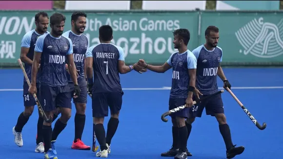 India enter Asian Games men's hockey final with hard-fought 5-3 win over South Korea