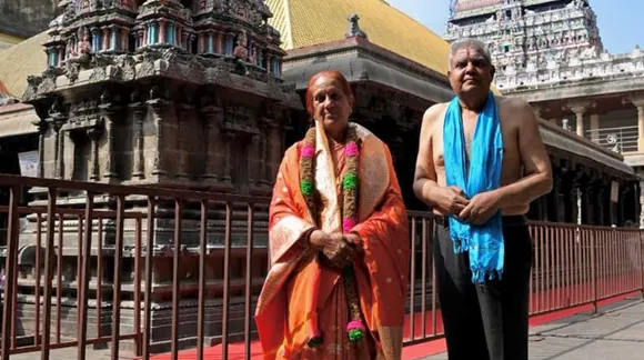 Vice-President Jagdeep Dhankar visits Nataraja temple in TN