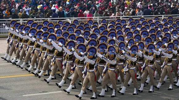 CRPF contingent: More than 200 women personnel march down Kartavya Path