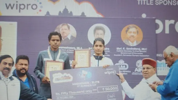Anish Thapa, Jyoti Gawate emerge champions in Bengaluru Marathon