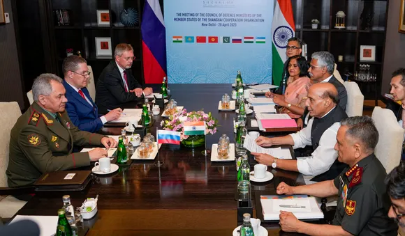 Rajnath Singh holds bilateral talks with Russian defence minister Sergei Shoigu