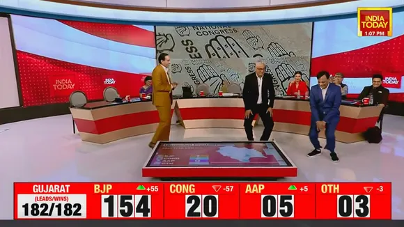 Argument, banter and dance – absolute delight to watch India Today on counting day