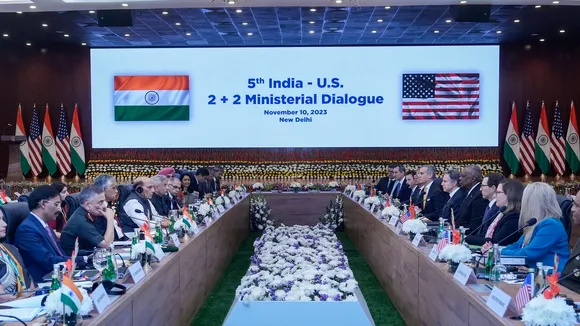 India, US hold 2+2 ministerial dialogue
