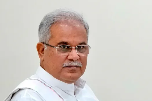 Chhattisgarh Chief Minister and Congress leader Bhupesh Baghel during a meeting at AICC headquarters, in New Delhi
