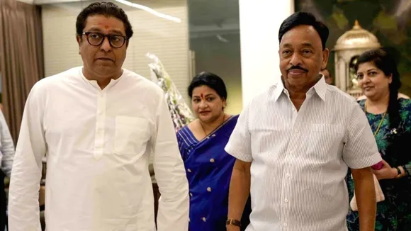 BJP leader and newly-elected MP Narayan Rane met Maharashtra Navnirman Sena president Raj Thackeray on Thursday