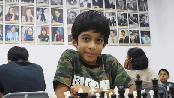 8-year-old Ashwath Kaushik beats Polish GM Jacek Stopa, breaks record