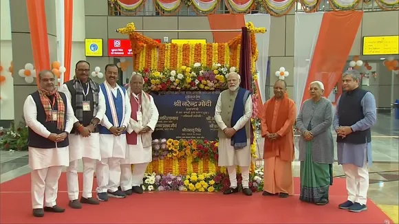 PM Modi inaugurates Ayodhya Dham railway station