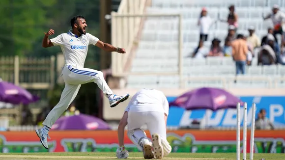 Akash Deep takes three wickets on debut, India reduce England to 112/5