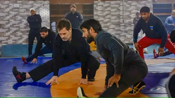 Rahul Gandhi shows jiu-jitsu skills during meeting with Bajrang, other wrestlers