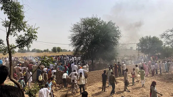 MiG-21 crashes in Rajasthan's Hanumangarh; two civilians killed, pilot safe