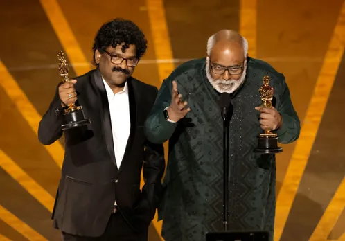 'Naatu Naatu' from 'RRR' wins Best Original Song; create Oscar history