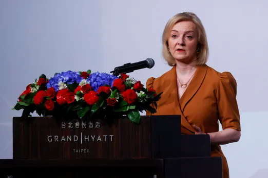 Former British PM Liz Truss warns of China threats during Taiwan visit