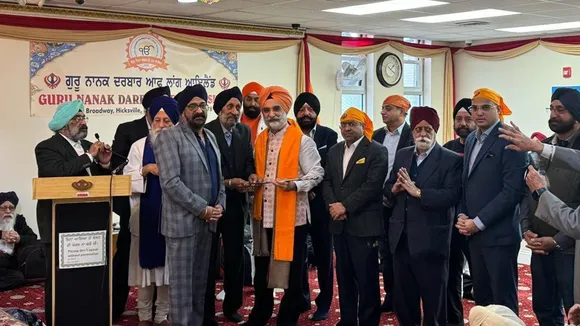 Khalistan supporters heckle Indian envoy on his Gurudwara visit in NY