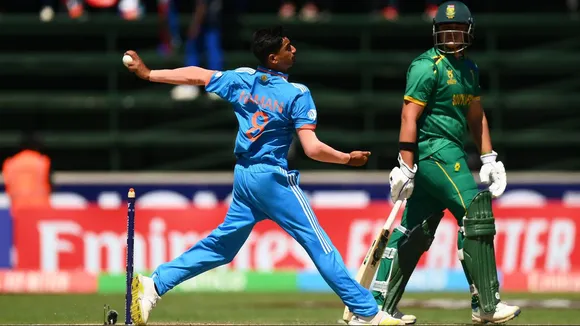 Indian bowlers restrict SA to 244/7 in U-19 World Cup semifinals
