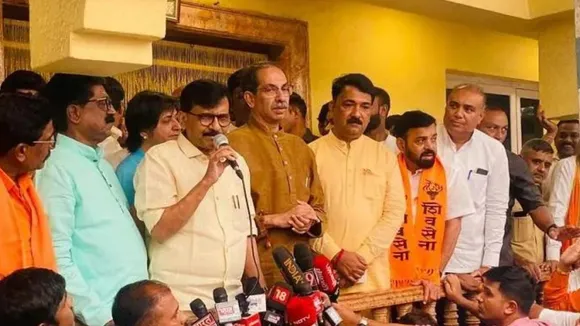 Denied ticket, BJP's Jalgaon MP Unmesh Patil joins Sena (UBT)