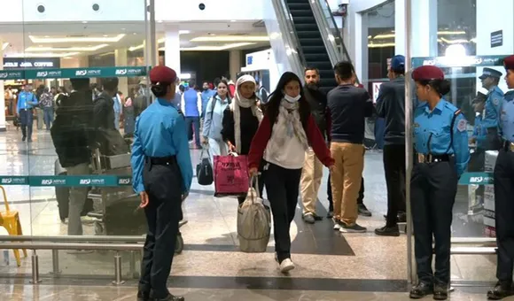 254 Nepali students rescued from conflict-ridden Israel return home