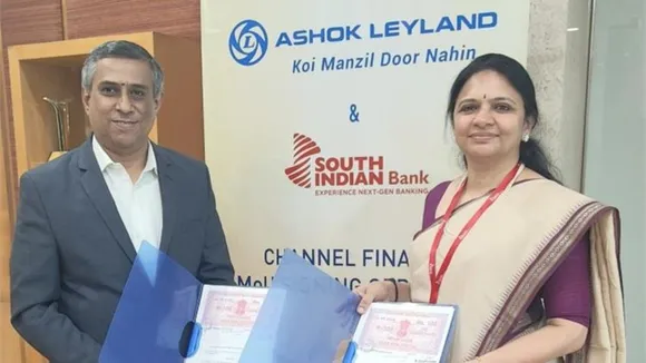 Ashok Leyland partners with South Indian Bank for dealer financing