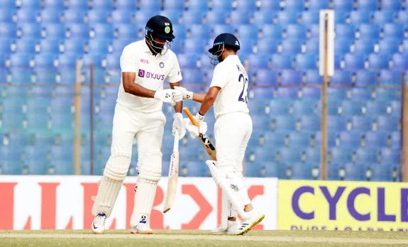 India's first innings folds for 404 on day 2 against Bangladesh