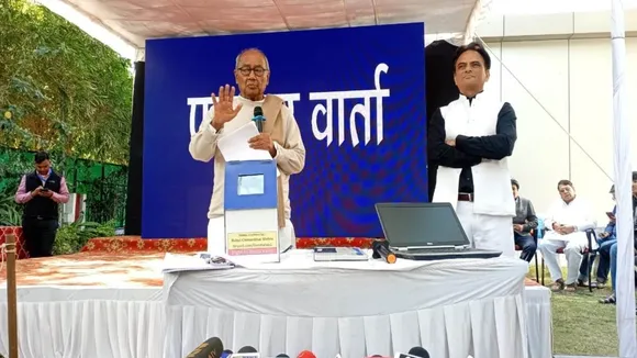 Digvijaya Singh questions reliability of EVMs, says let voters put VVPAT slips into ballot box