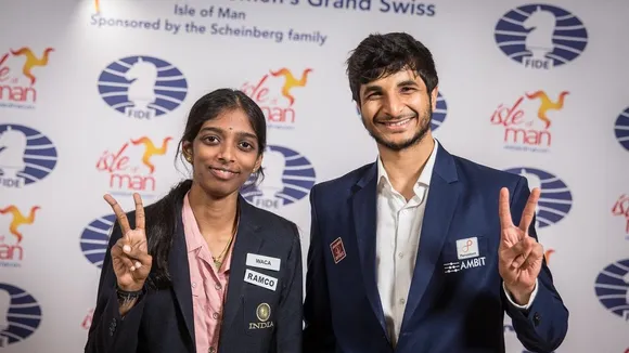 Vaishali, Vidit win FIDE Grand Swiss women's and open titles in rare double for India, both qualify for Candidates