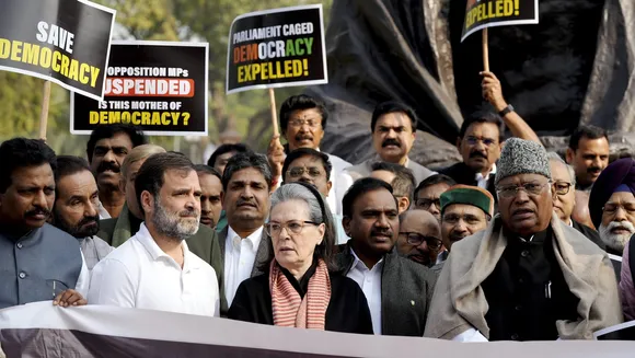 Opposition thrown out of Parliament so that 'draconian' bills could be passed: Congress