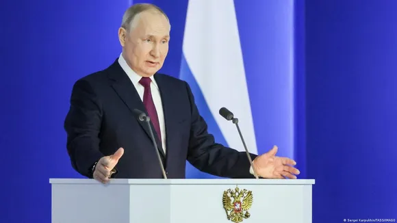 'It's they who have started the war': Putin rails against West in state-of-the-nation address