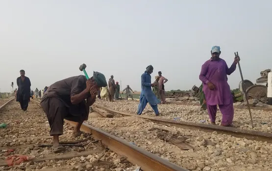 Missing fishplates, damaged track caused train derailment in Pakistan: Report