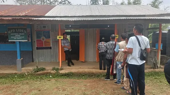 Polling booths in eastern Nagaland wear deserted look amid shutdown call