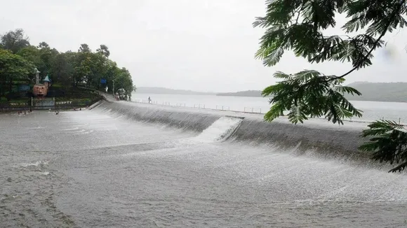 Tulsi lake overflows after heavy rains in Mumbai